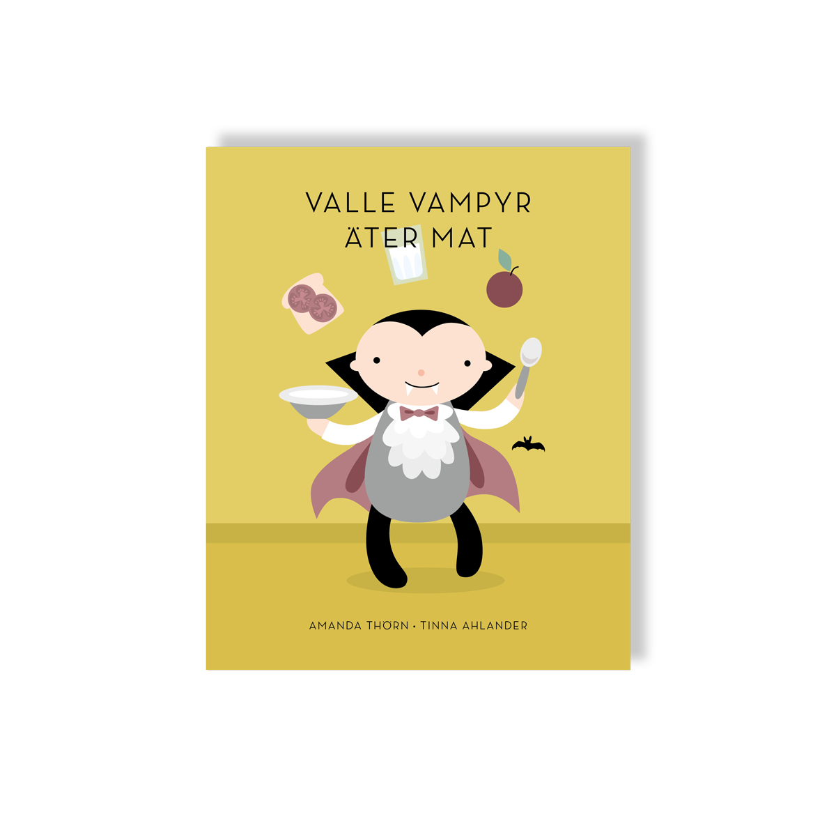 Valle Vampyr äter mat